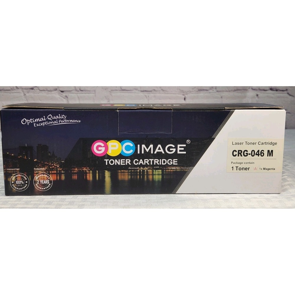 New Sealed GPC Image Laser Toner Cartridge CRG-046 M  Magenta Printer Copier